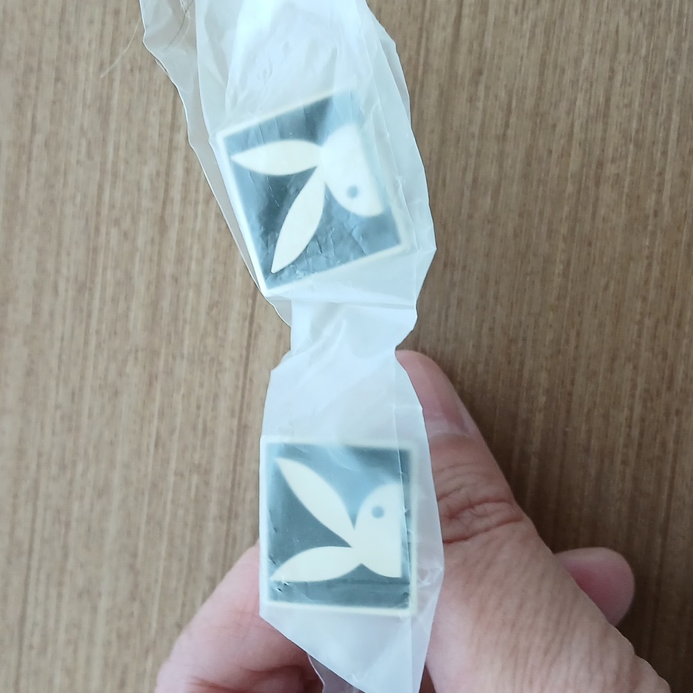 PLAYBOY NEW Bunny Logo Cuff Linls